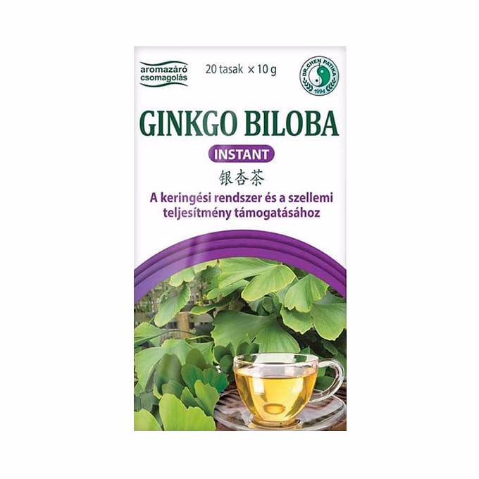 Herbatea instant DR CHEN Ginkgo Biloba 20 filter/doboz