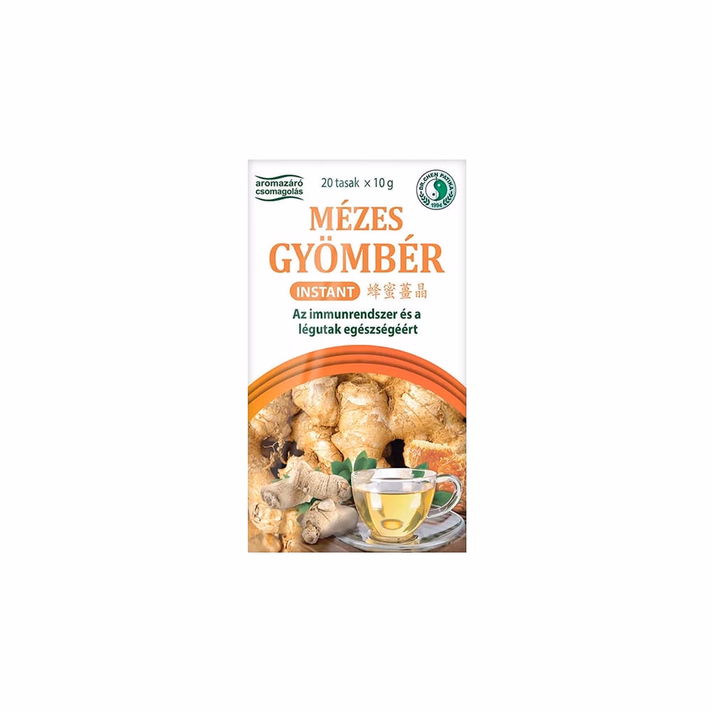 Herbatea instant DR CHEN Mézes gyömbér 20 filter/doboz
