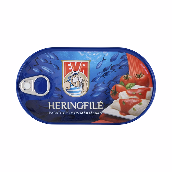 Heringfilé EVA paradicsomos mártásban 170 g