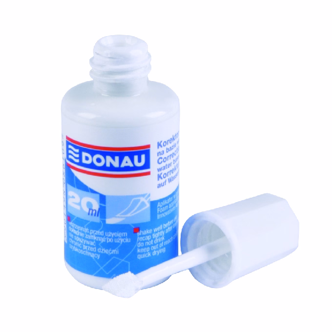 Hibajavító folyadék DONAU szivacsos vízbázisú 20 ml