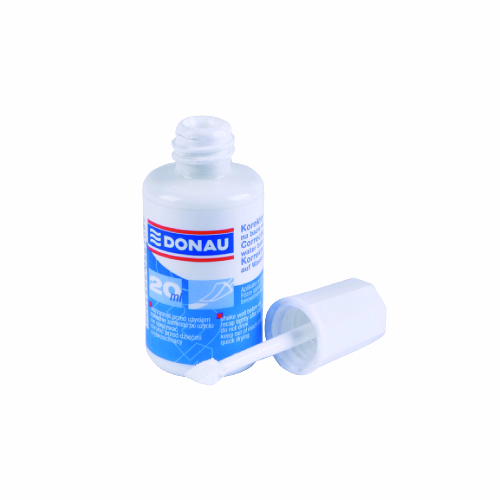 Hibajavító folyadék DONAU szivacsos vízbázisú 20 ml