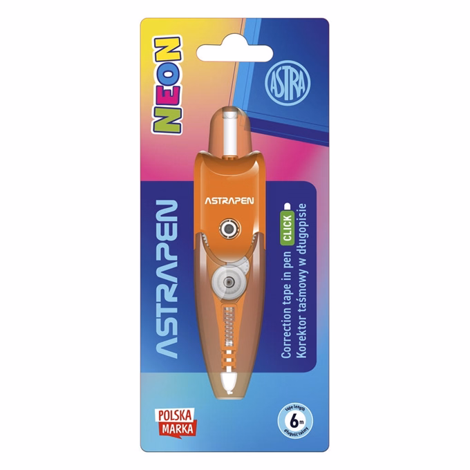 Hibajavító roller ASTRA PEN toll formájú 6 m