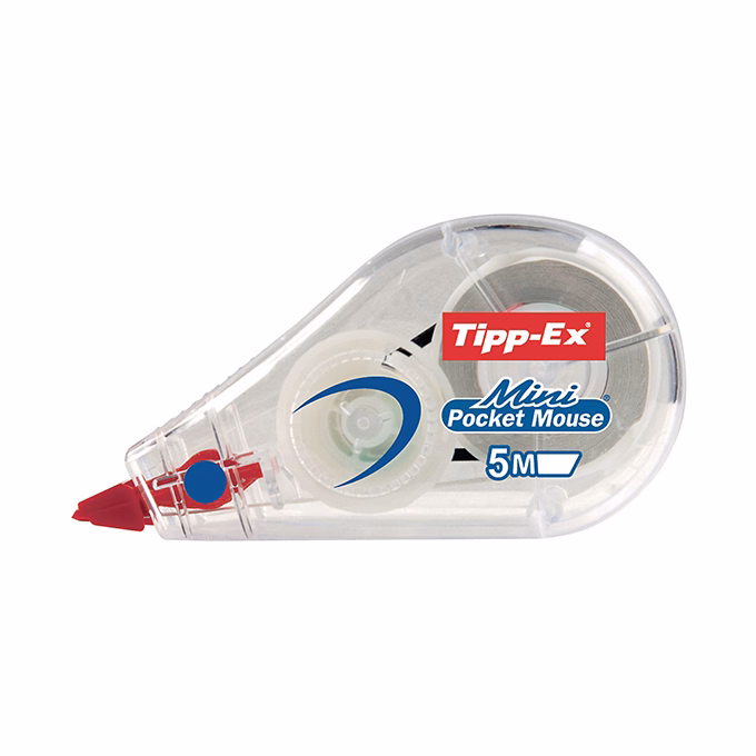 Hibajavító roller BIC TIPPEX Mini Pocket Mouse 5mmx5m Hibajavító roller BIC TIPPEX Mini Pocket Mouse 5mmx5m