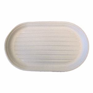 Hidegtál 10 személyes cukornád lebomló 55 x 32 cm fehér 50 darabos