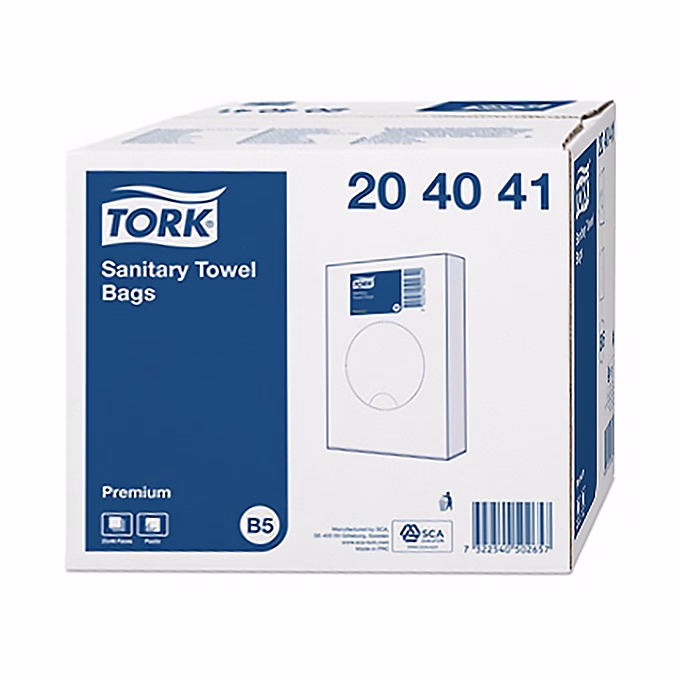 Higiéniai intimtasak TORK 204041 B5 rendszerbe  25 darabos
