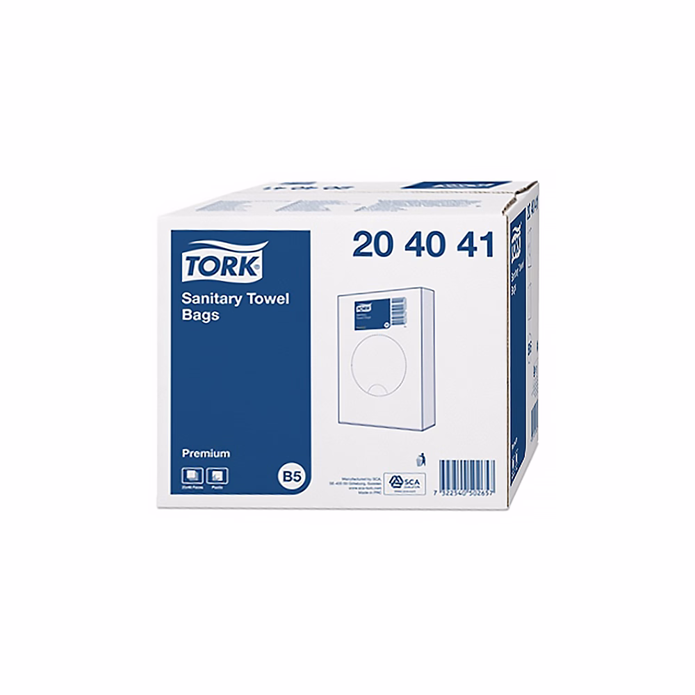 Higiéniai intimtasak TORK 204041 B5 rendszerbe  25 darabos