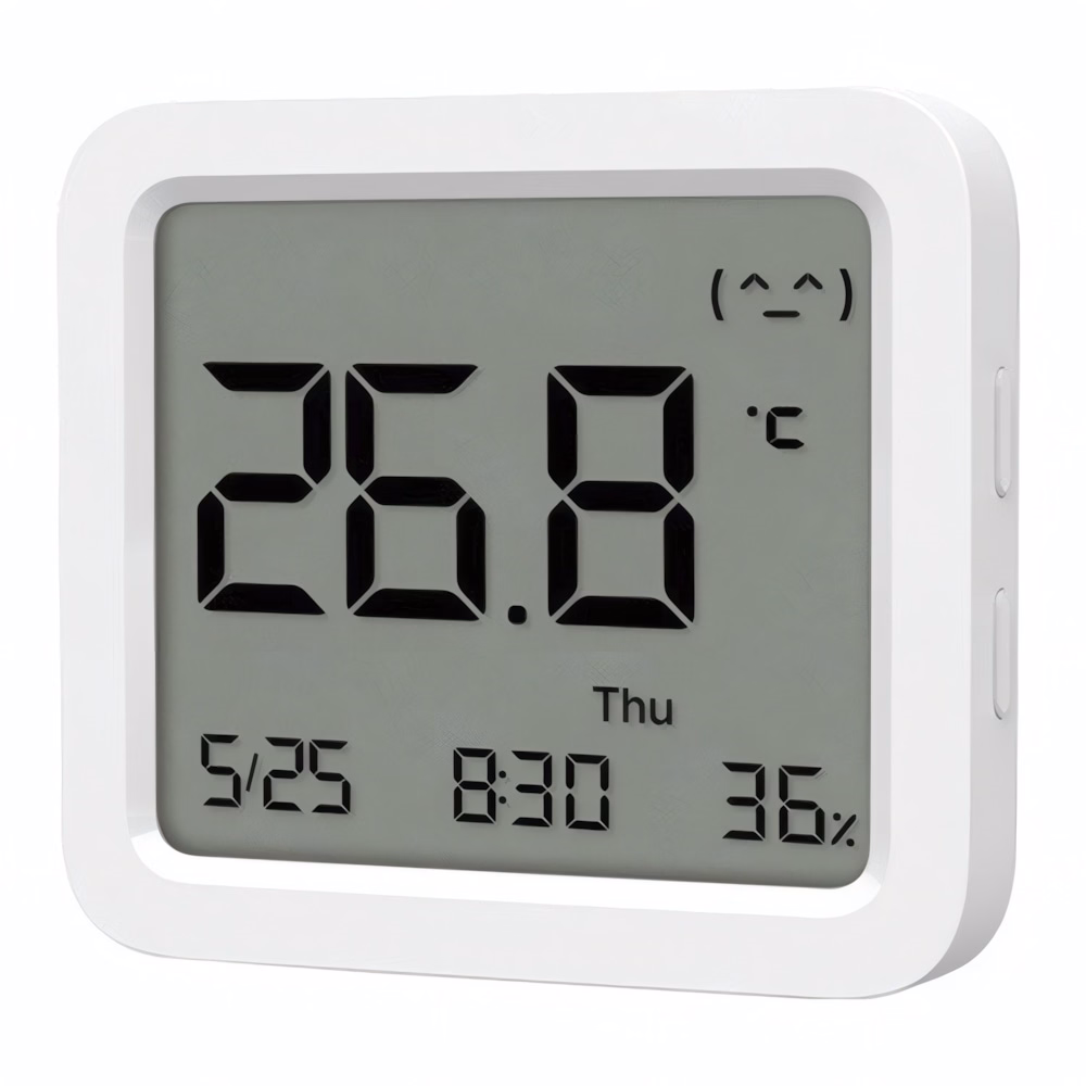 Hő és páratartalom mérő XIAOMI Mi Temperature And Humidity Monitor 3 Mini fehér