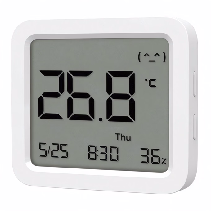 Hő és páratartalom mérő XIAOMI Mi Temperature And Humidity Monitor 3 Mini fehér