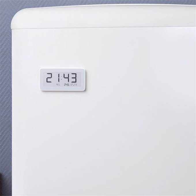 Hő és páratartalom mérő XIAOMI Mi Temperature And Humidity Monitor Clock Pro fehér