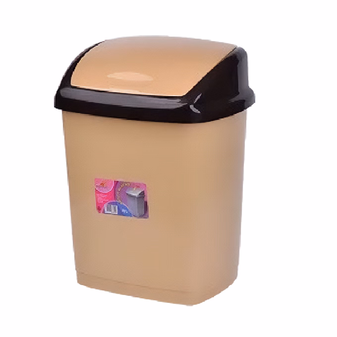 Szemetes billenő fedeles szögletes 18L