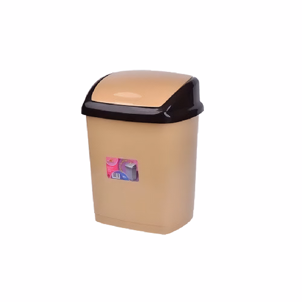 Szemetes billenő fedeles szögletes 18L