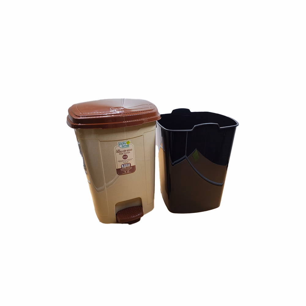 Hulladéktároló pedálos 22 liter