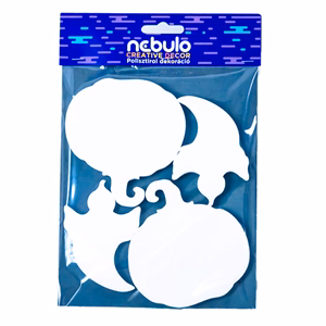 Hungarocell dekoráció NEBULO halloween mix II. 4 darabos