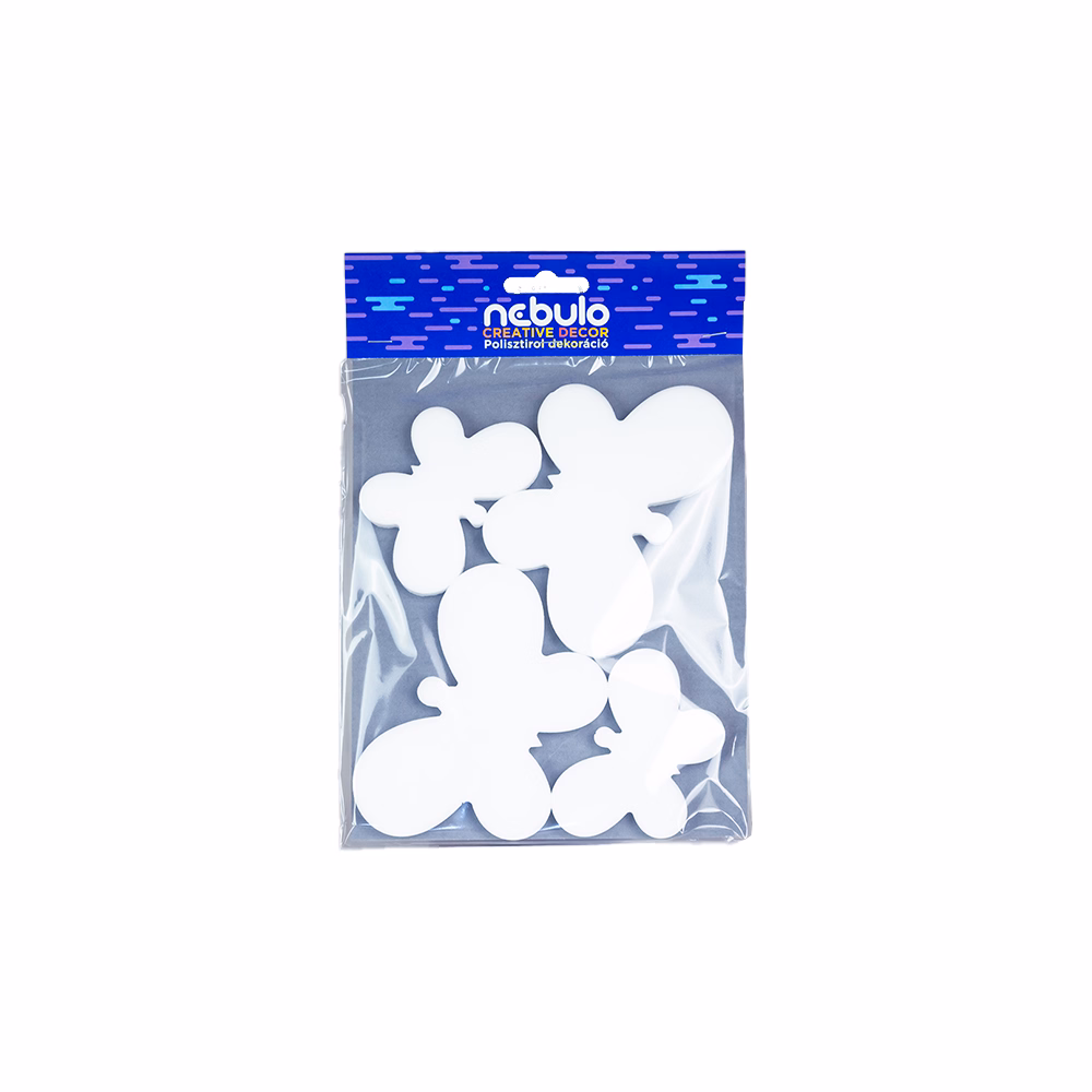 Hungarocell dekoráció NEBULO pillangók 4 darabos