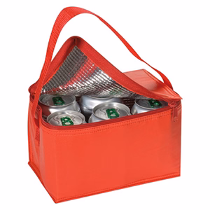 Hűtőtáska mini vállpánttal piros