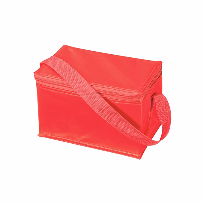 Hűtőtáska mini vállpánttal piros