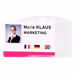 ID kártya és mágneskártyatartó tok DJOIS fekvő 65 x 89 mm 10 darabos