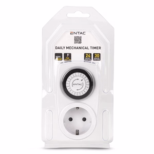 Időkapcsoló ENTAC mechanikus programozható IP20