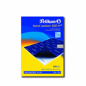 Indigó PELIKAN 500H A/4 kézi 100 lapos kék