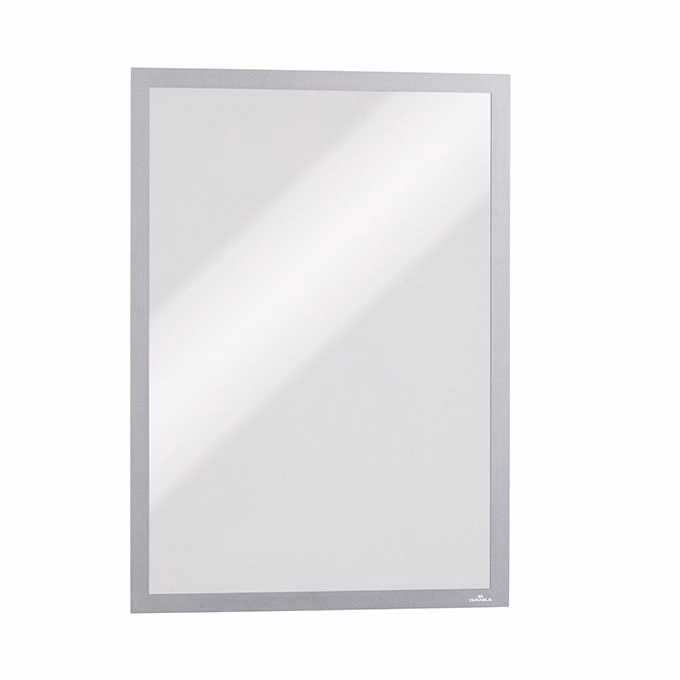 Infokeret DURABLE Duraframe A/3 fém felületre mágneses ezüst 5 darabos