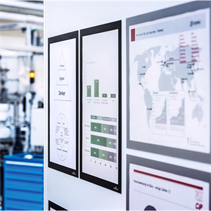 Infokeret DURABLE Duraframe A/3 fém felületre mágneses fekete 5 darabos