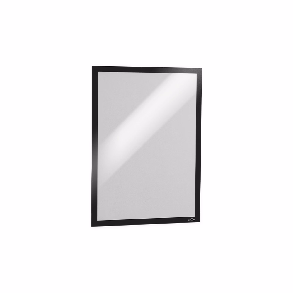 Infokeret DURABLE Duraframe A/3 sima felületre mágneses fekete 2 darabos