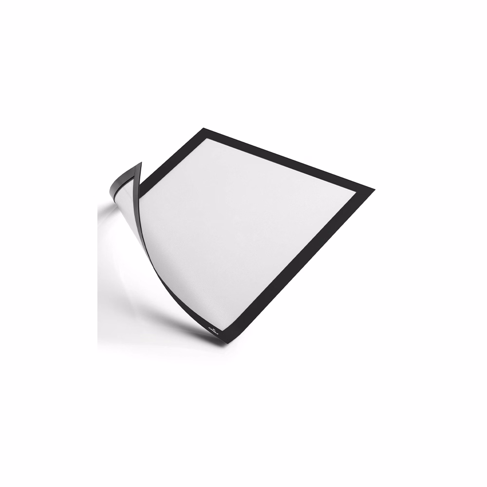 Infokeret DURABLE Duraframe A/4 fém felületre mágneses fekete 5 darabos