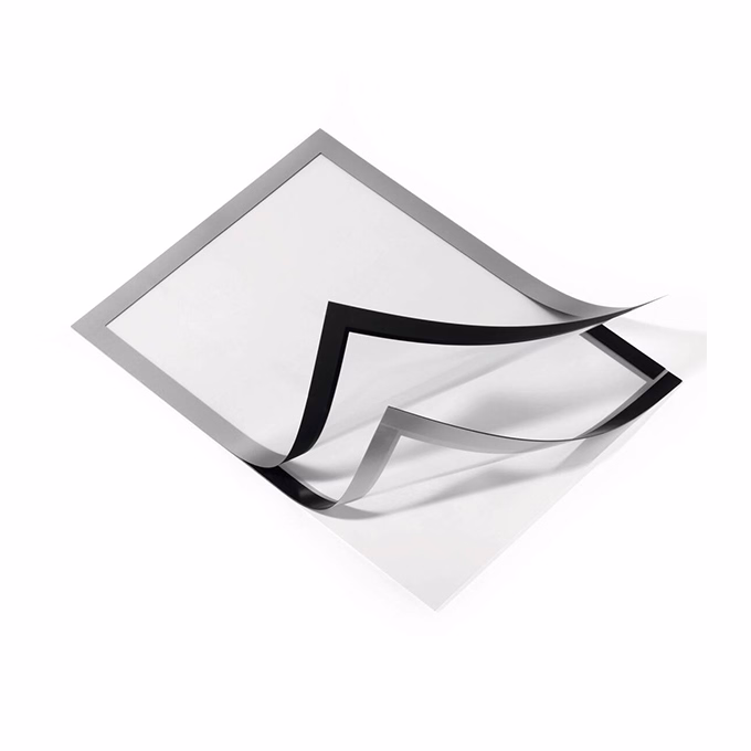 Infokeret DURABLE Duraframe A/4 öntapadós ezüst