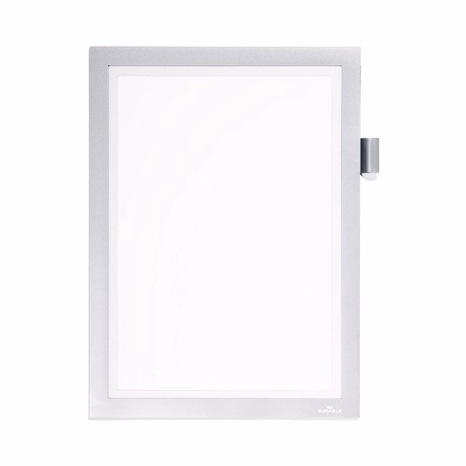 Infokeret DURABLE Duraframe Note  A/4 öntapadós ezüst