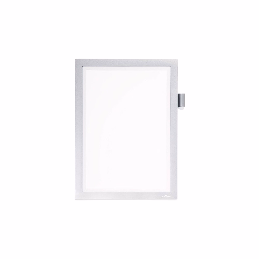 Infokeret DURABLE Duraframe Note  A/4 öntapadós ezüst