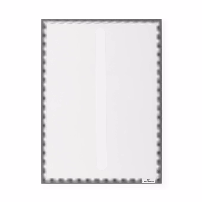 Információs tasak DURABLE A/4 elektrosztatikus antracit B