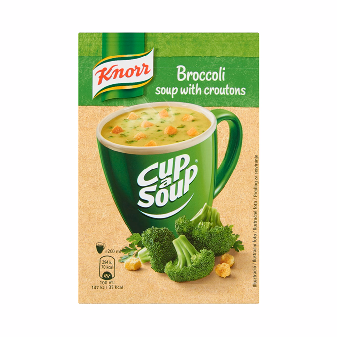 Instant KNORR Brokkolikrémleves 16 g