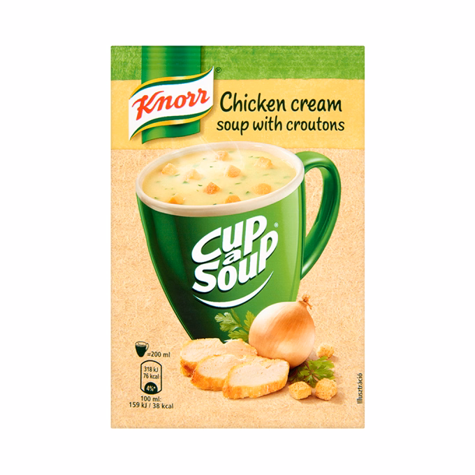 Instant KNORR Csirkekrémleves 16 g