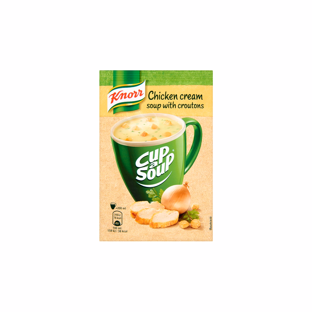 Instant KNORR Csirkekrémleves 16 g
