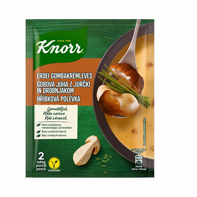 Instant KNORR Erdei gombakrémleves 48 g