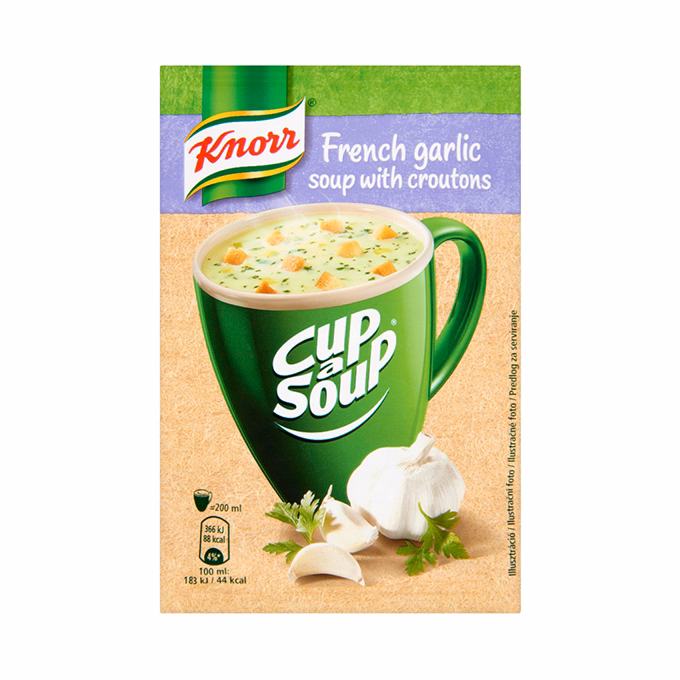 Instant KNORR Fokhagymakrémleves 18 g
