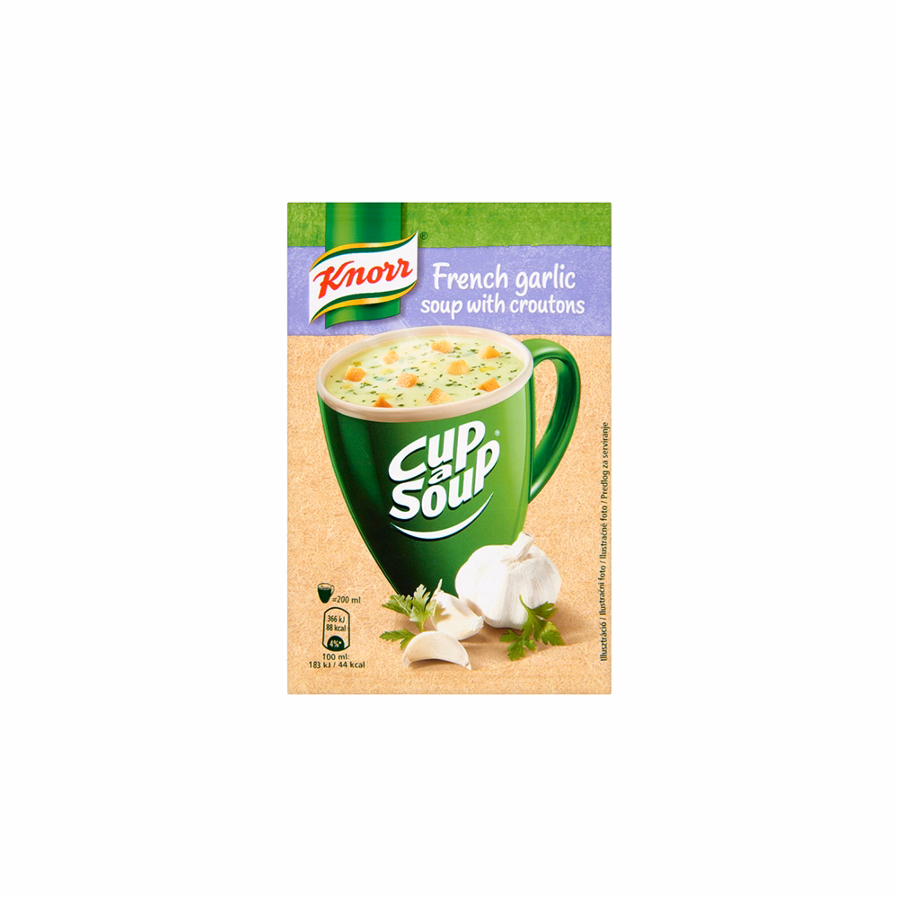 Instant KNORR Fokhagymakrémleves 18 g