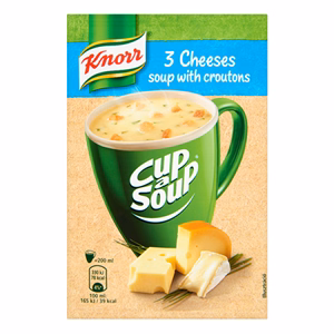 Instant KNORR Sajtos krémleves 17 g