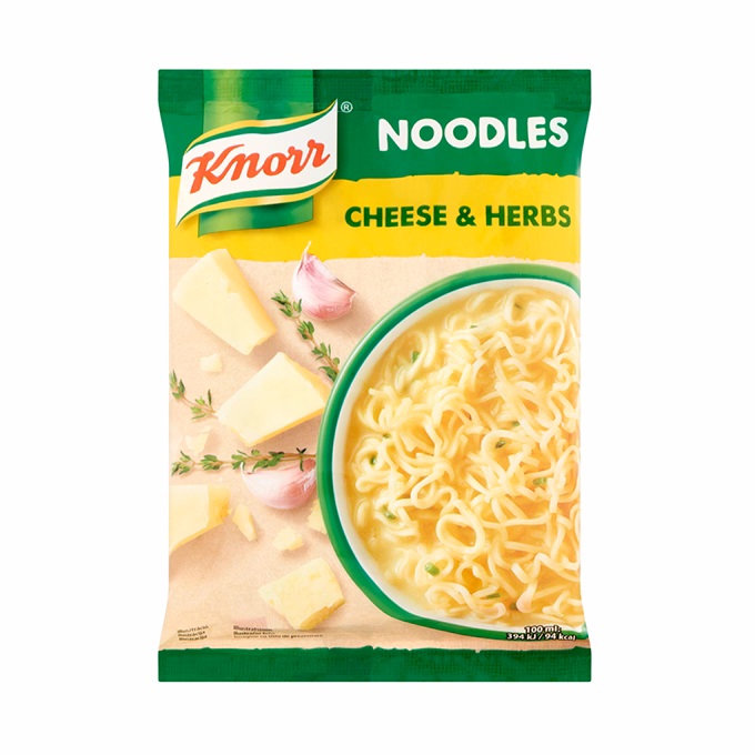 Instant KNORR tésztás leves noodles Sajtos ízű 61g
