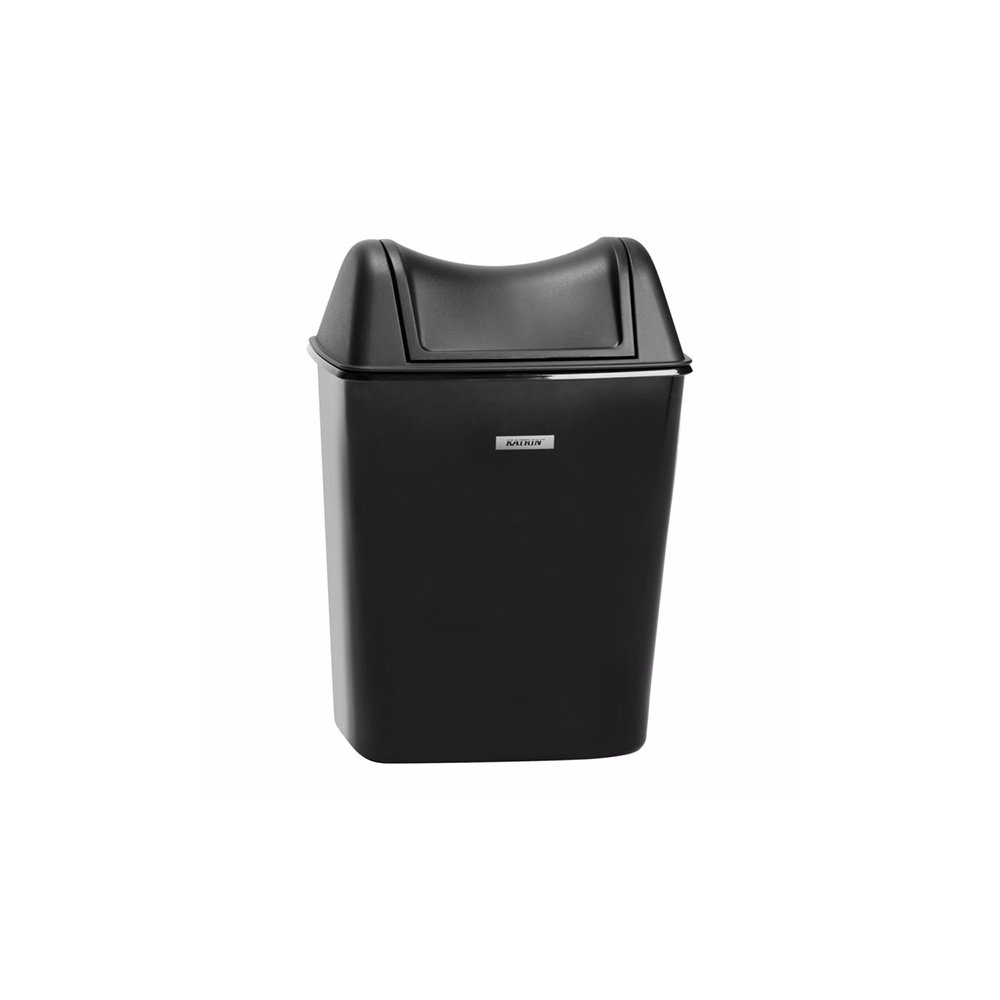 Intim hulladékgyűjtő KATRIN 8L műanyag fekete