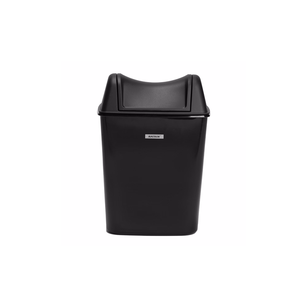 Intim hulladékgyűjtő KATRIN 8L műanyag fekete