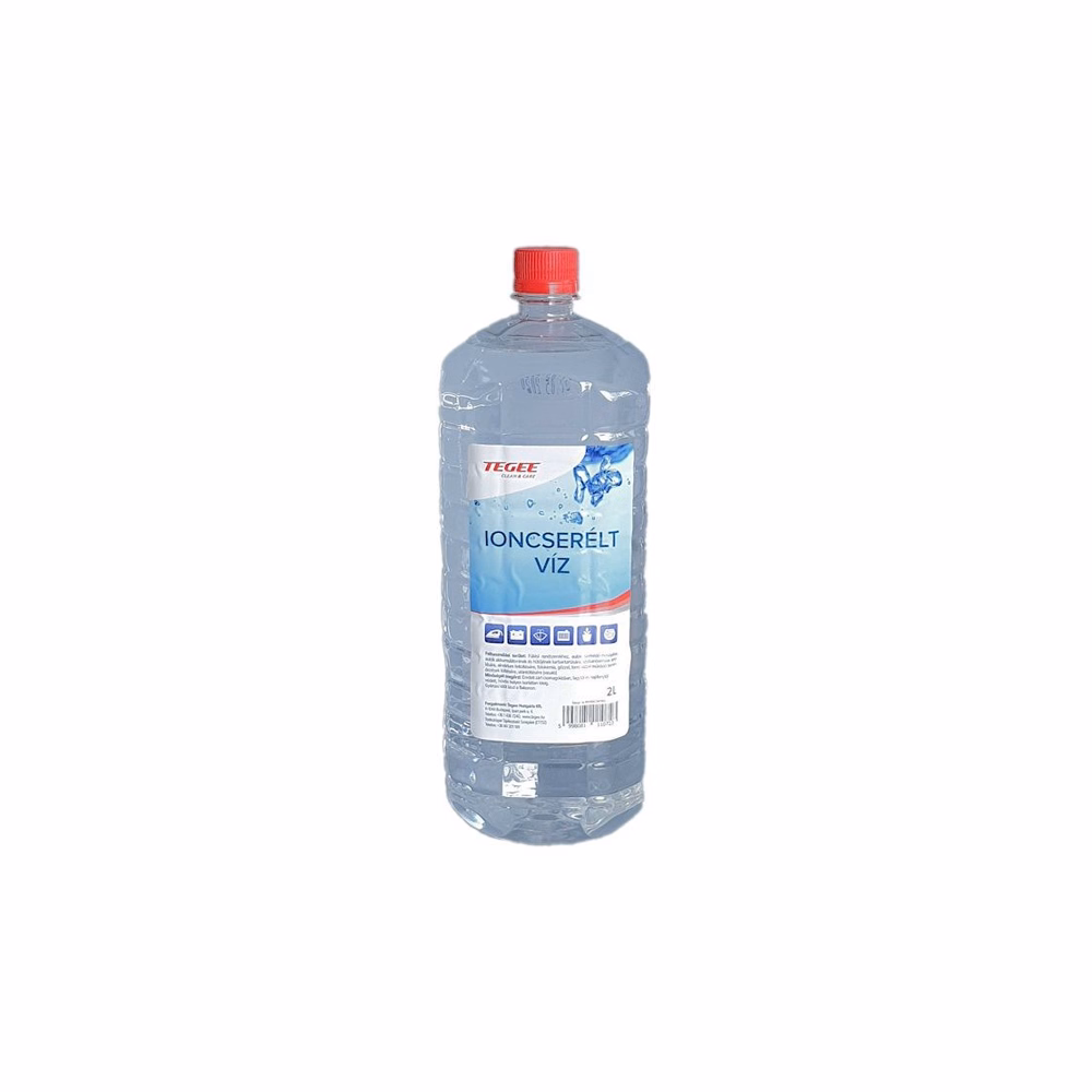 Ioncserélt víz TEGEE 2L