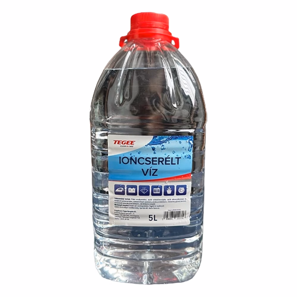Ioncserélt víz TEGEE 5L