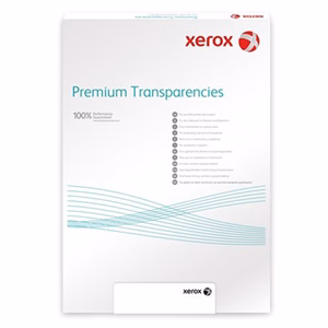 Írásvetítő fólia XEROX A/4 fekete-fehér fénymásolóba, lézernyomtatóba, univerzális 100 lapos