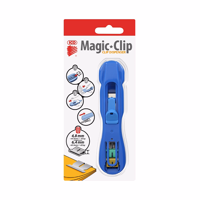 Iratcsíptető ICO Magic Clipper + kapocs