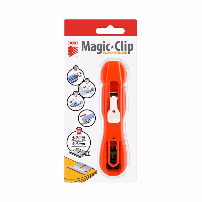 Iratcsíptető ICO Magic Clipper + kapocs