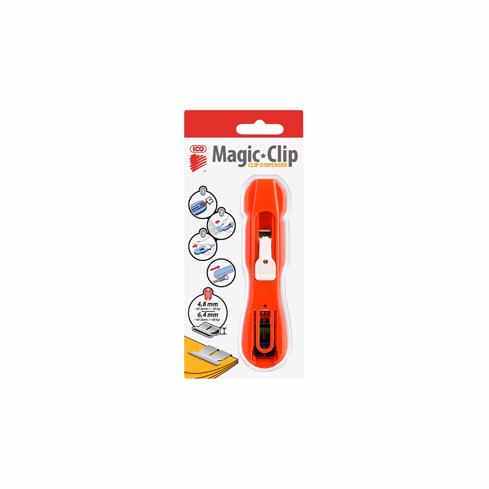 Iratcsíptető ICO Magic Clipper + kapocs