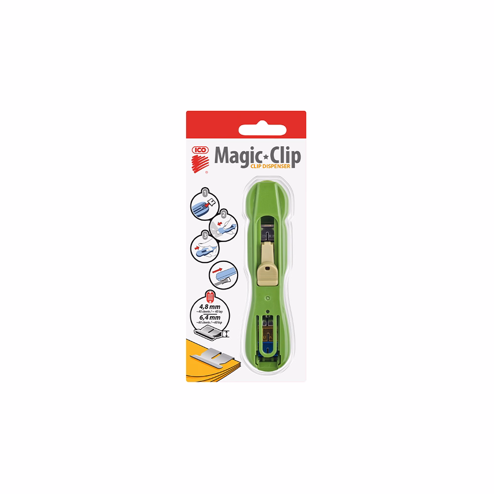 Iratcsíptető ICO Magic Clipper + kapocs
