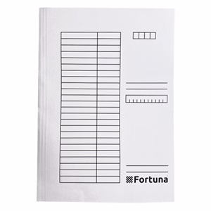 Iratgyűjtő FORTUNA pólyás fehér Iratgyűjtő FORTUNA pólyás fehér