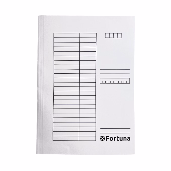 Iratgyűjtő FORTUNA pólyás fehér Iratgyűjtő FORTUNA pólyás fehér